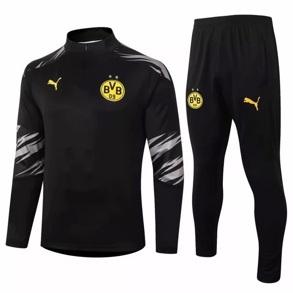 Chandal Borussia Dortmund 2020 2021 Negro Gris